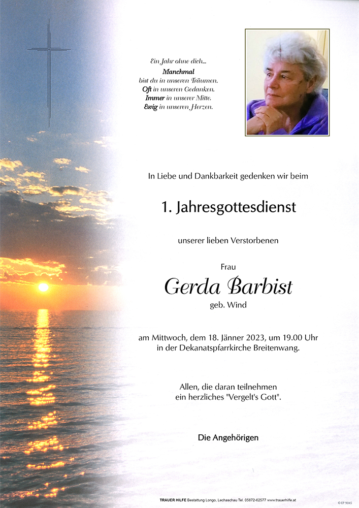 Gerda Barbist